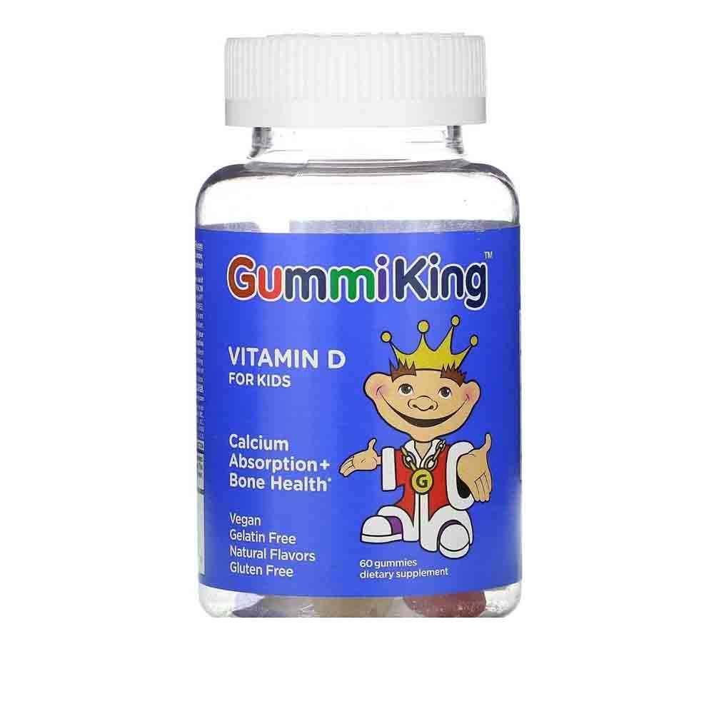 Мультивитамин+кальций+витамин Д GummiKing №60