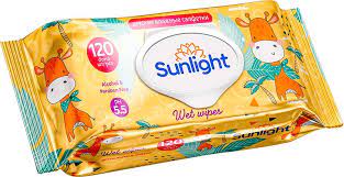 Салфетки влажные Sunlight Baby №120