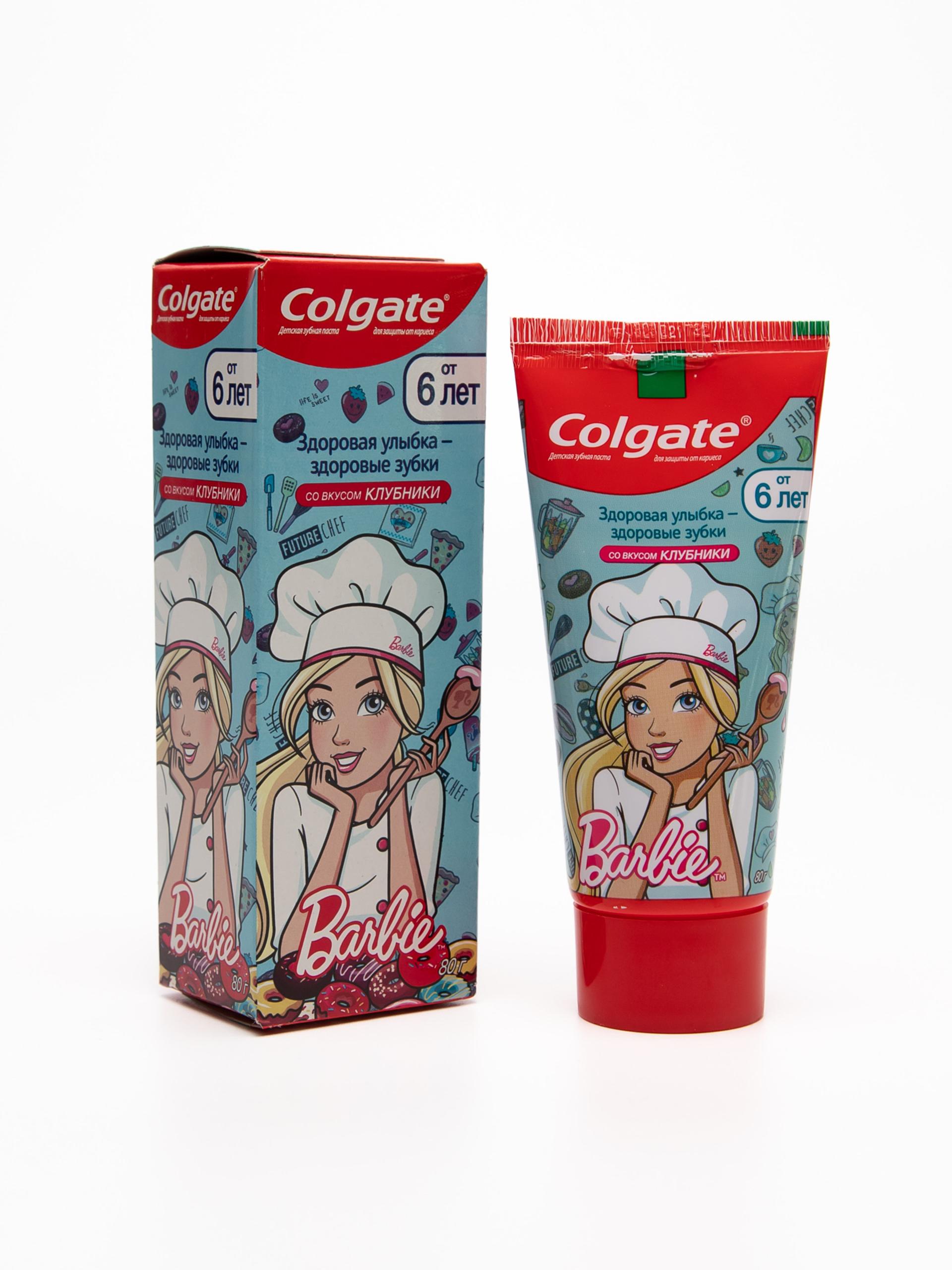 Детская зубная паста Colgate барби  от 6 лет 80г