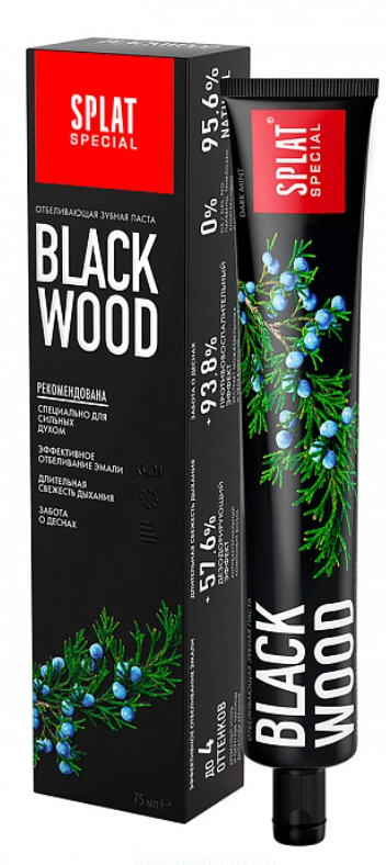 Зубная паста SPLAT Special Blackwood 75мл