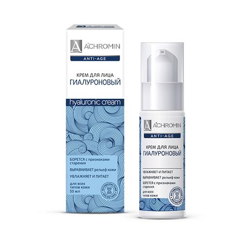 Achromin anti-age крем для лица гиалуроновый 50мл