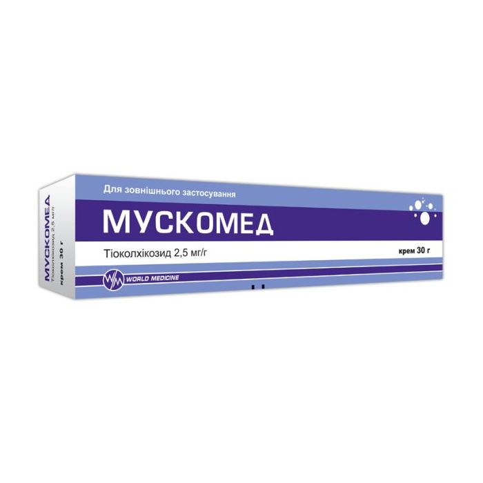 Мускомед 2,5мг крем 30г