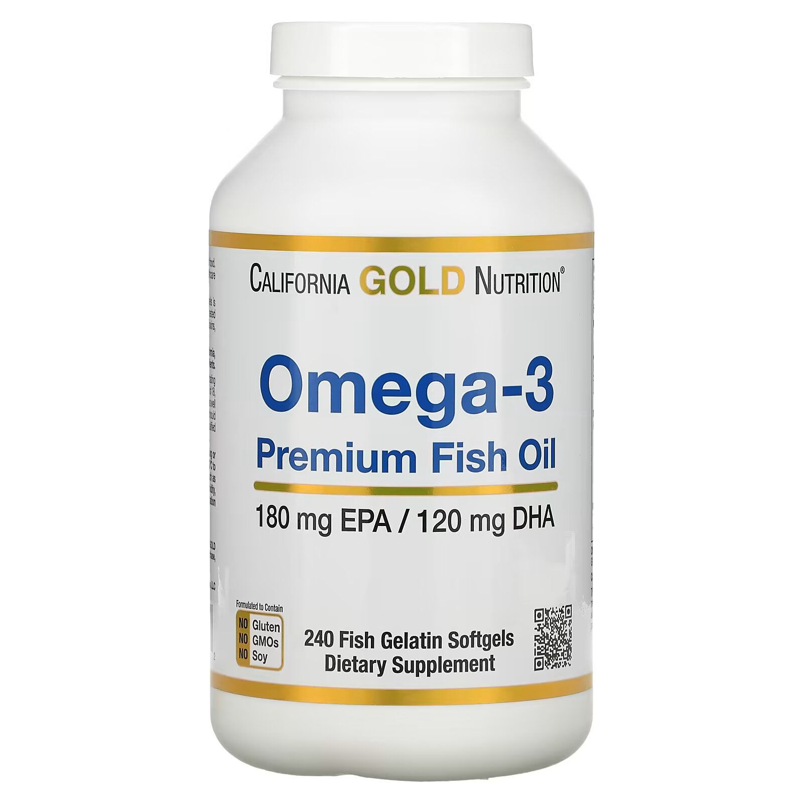 Омега 3 Premium Fish Oil (GOLD) №240