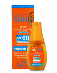 СОЛНЦЕЗАЩИТНЫЙ КРЕМ spf 60,75мл