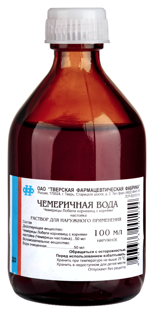 Чемеричная вода 100мл