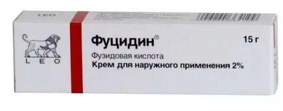Фуцидин 2% крем 15г