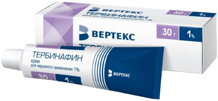 Тербисил (Тербинафин) 1% крем 10г