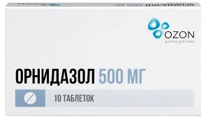 Орнидазол 500мг таб №10