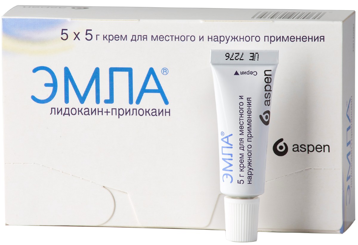 Эмла крем 5гр №5