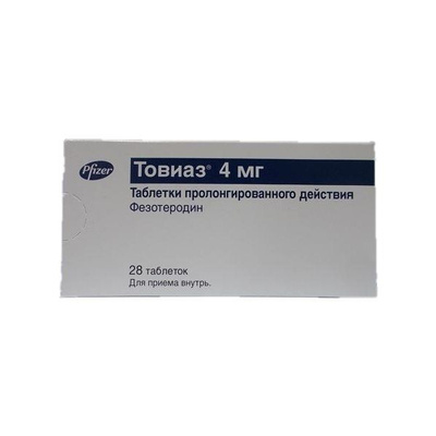 Товиаз 4мг таб №28