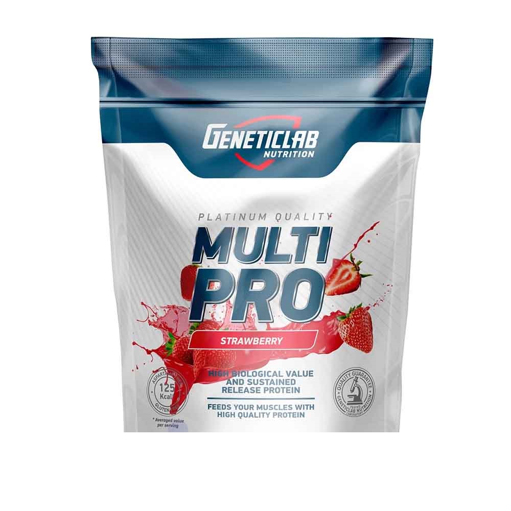 Протеин MULTI PRO1000гр Клубника СГР/УП