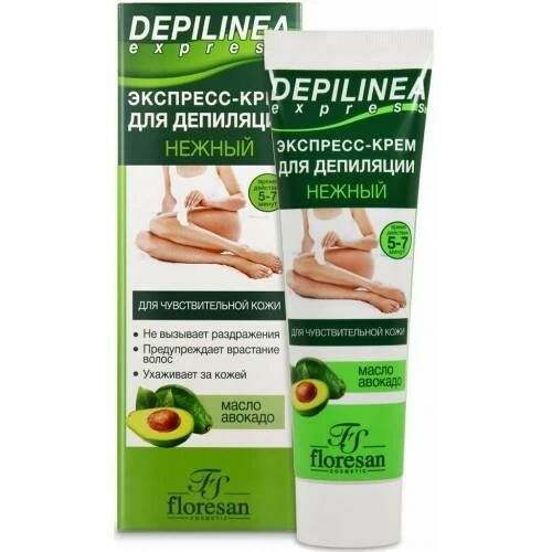 Крем для депиляция Floresan Depilinea Нежный  100 мл