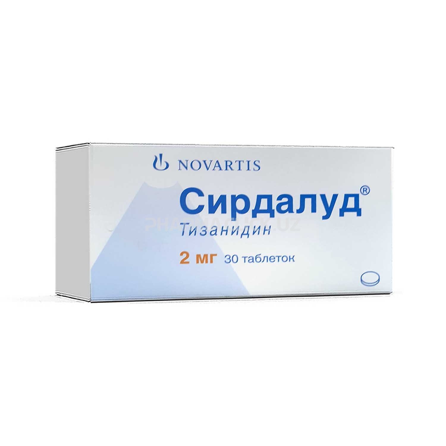 Сирдалуд 2мг таб №30