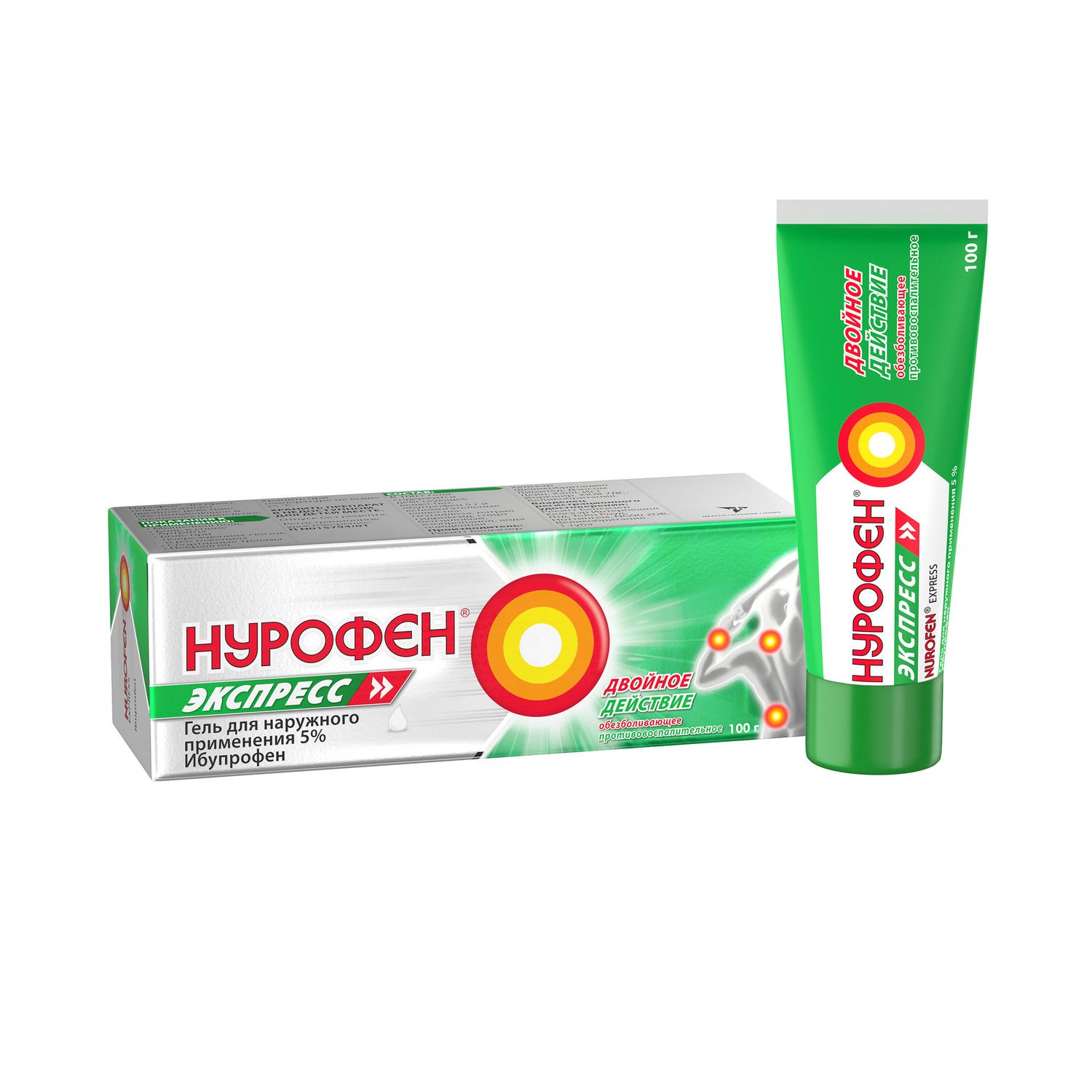 Нурофен 5% экспресс гель 100г