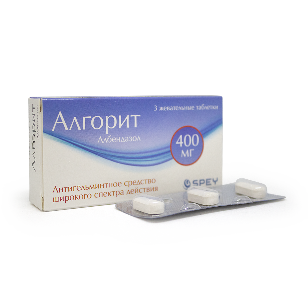 Алгорит 400мг таб №3