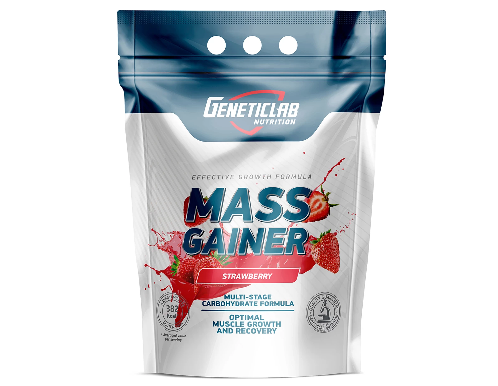 Гейнер МАСС GAINER 3000гр Клубника ДС/УП