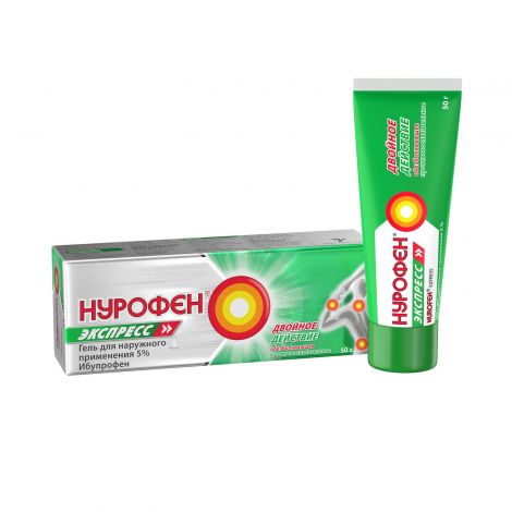 Нурофен 5% экспресс гель 50г