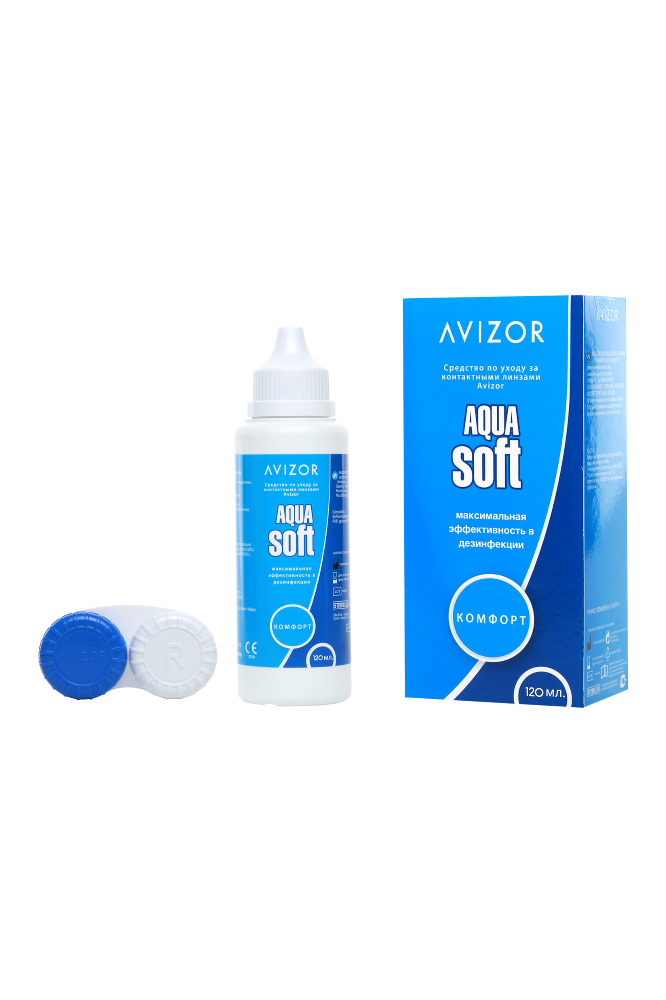 Р-Р ДЛЯ ЛИНЗ AVIZOR AQUA SOFT 120 МЛ AVIZOR,S.A