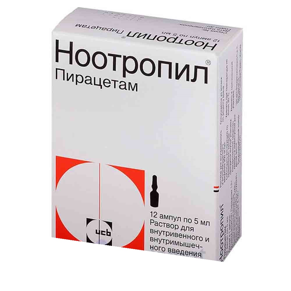 Ноотропил 1г/5мл амп №12