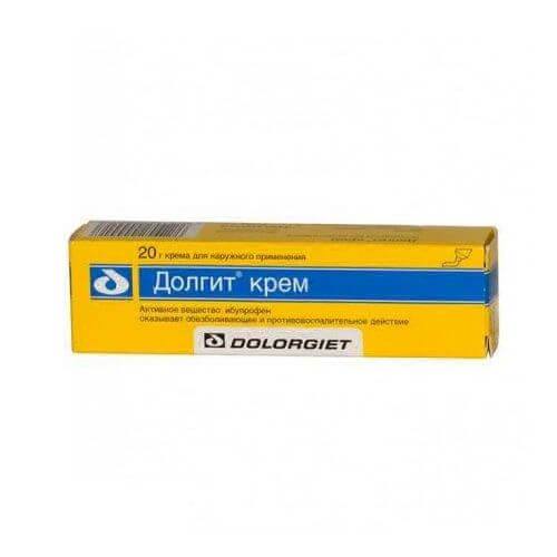 Долгит крем 20г