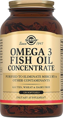 Омега 3 Fish oil солгар №120