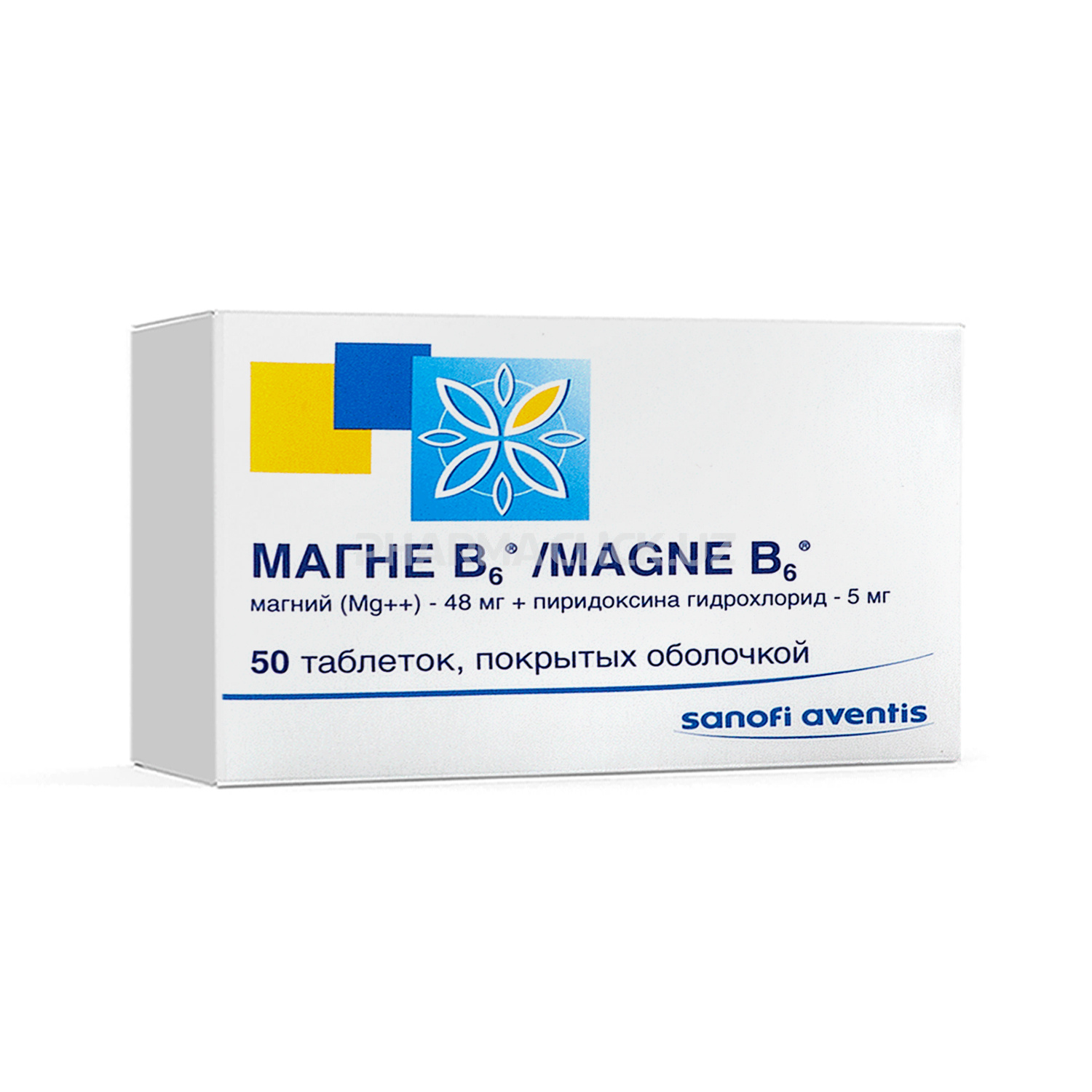 Магне В6  0,25г таб. №50