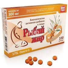 Рыбий жир 0.3 капсула №100