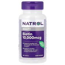 Биотин 10000мкг NATROL капс №100