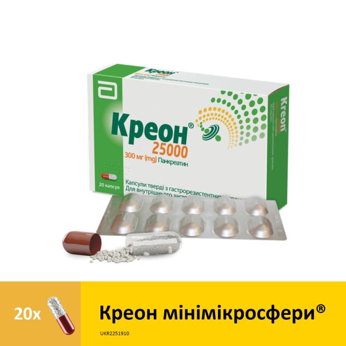 Креон 25000 капсула №20