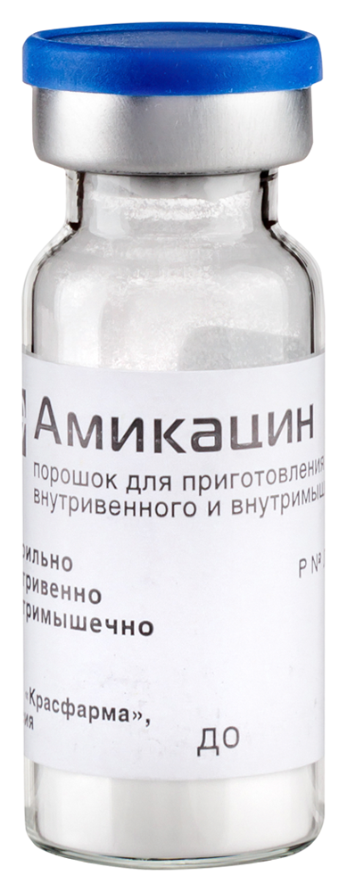 Амикацин 500мг/2мл фл №1 Индия