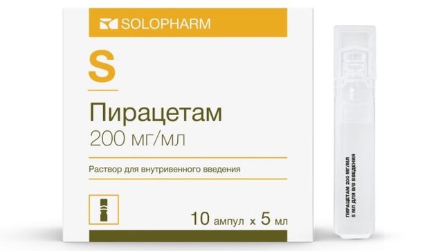 Пирацетам 200мг/5мл амп №10 (Ферейн)
