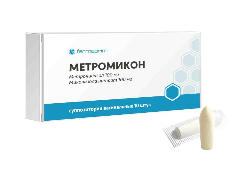 Метромикон 100мг супп №10