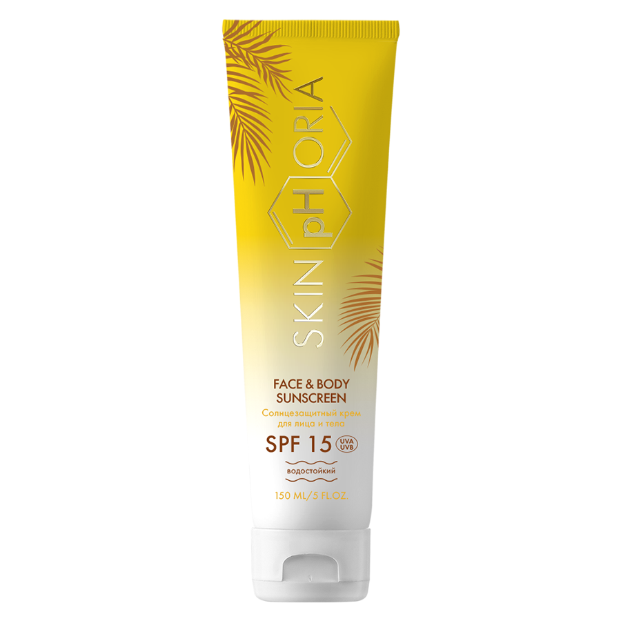 Солнцезащитный крем для лица и тела SPF 15 150мл SPh