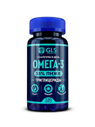 Омега-3 35% 610мг кап №120 GLS