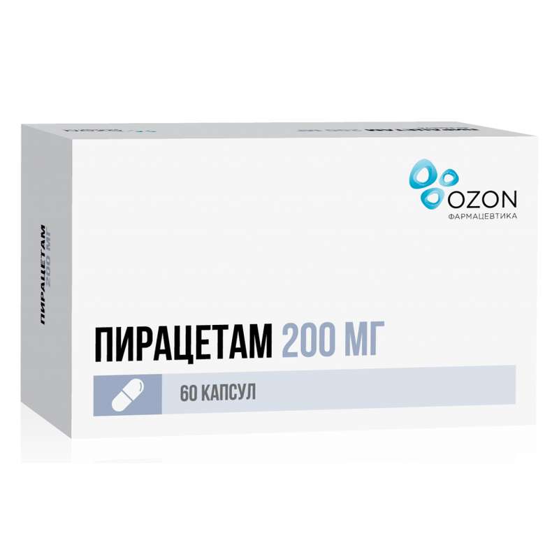 Пирацетам 200мг таб №60