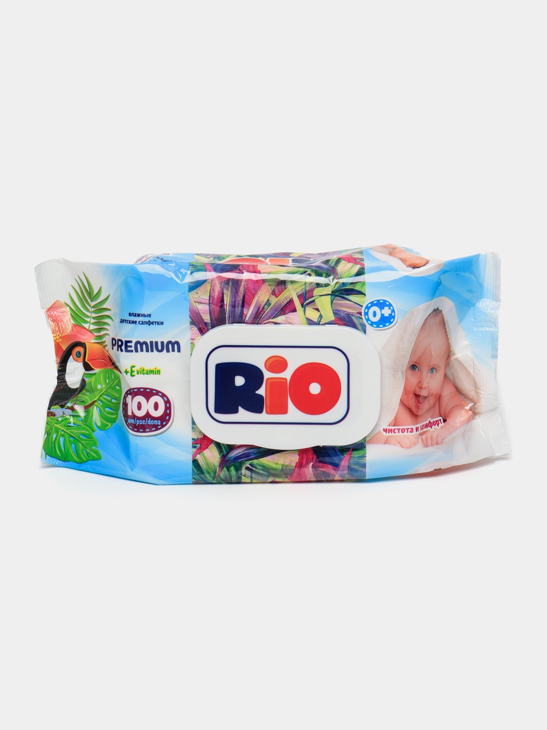 Салфетки влажные Rio Baby Fox №100