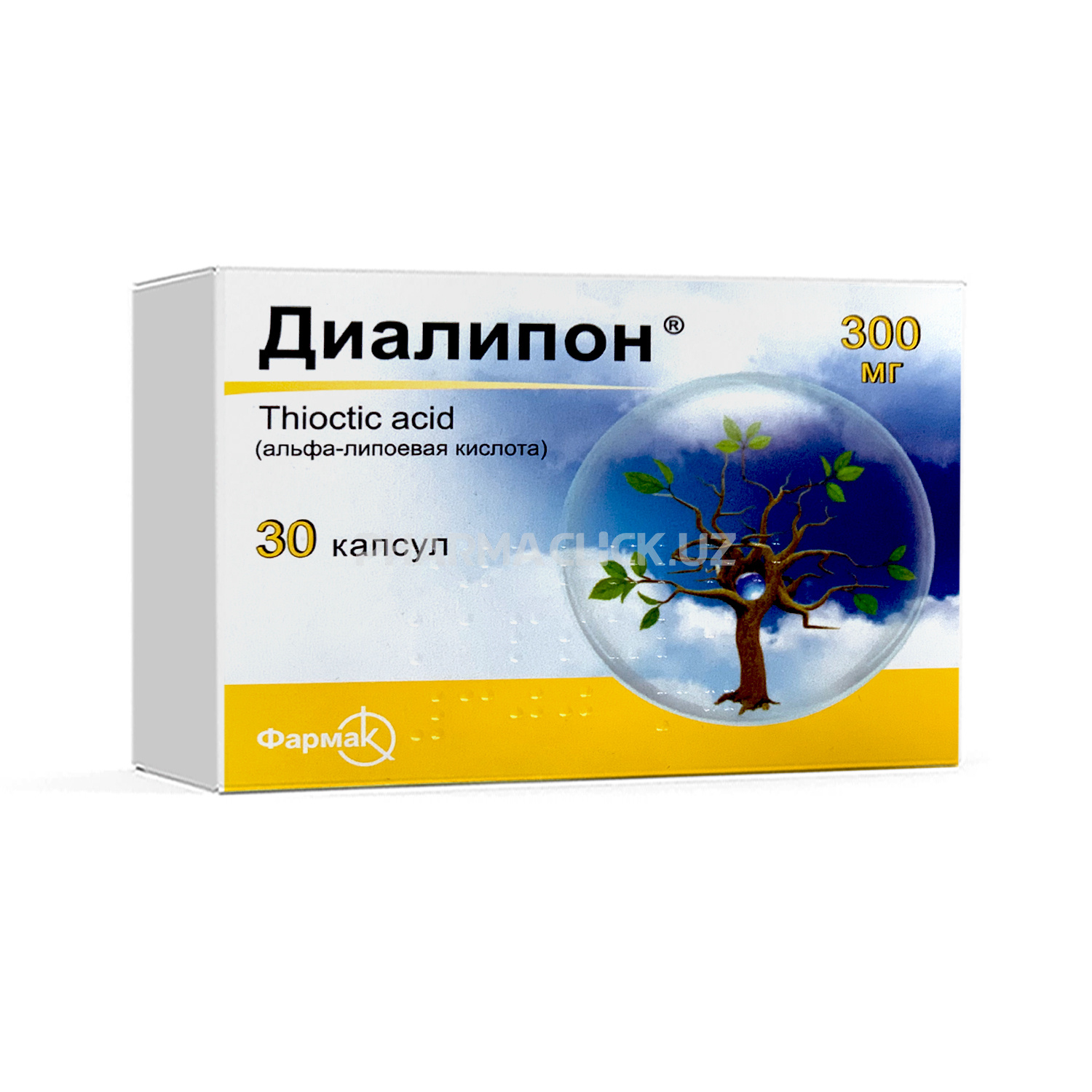 Диалипон 300мг капс №30