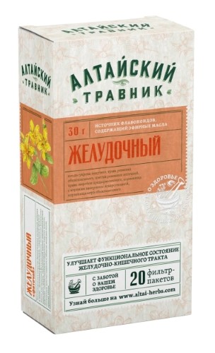 Фиточай грудной алтайский травник 1,5 n20 ф/пак