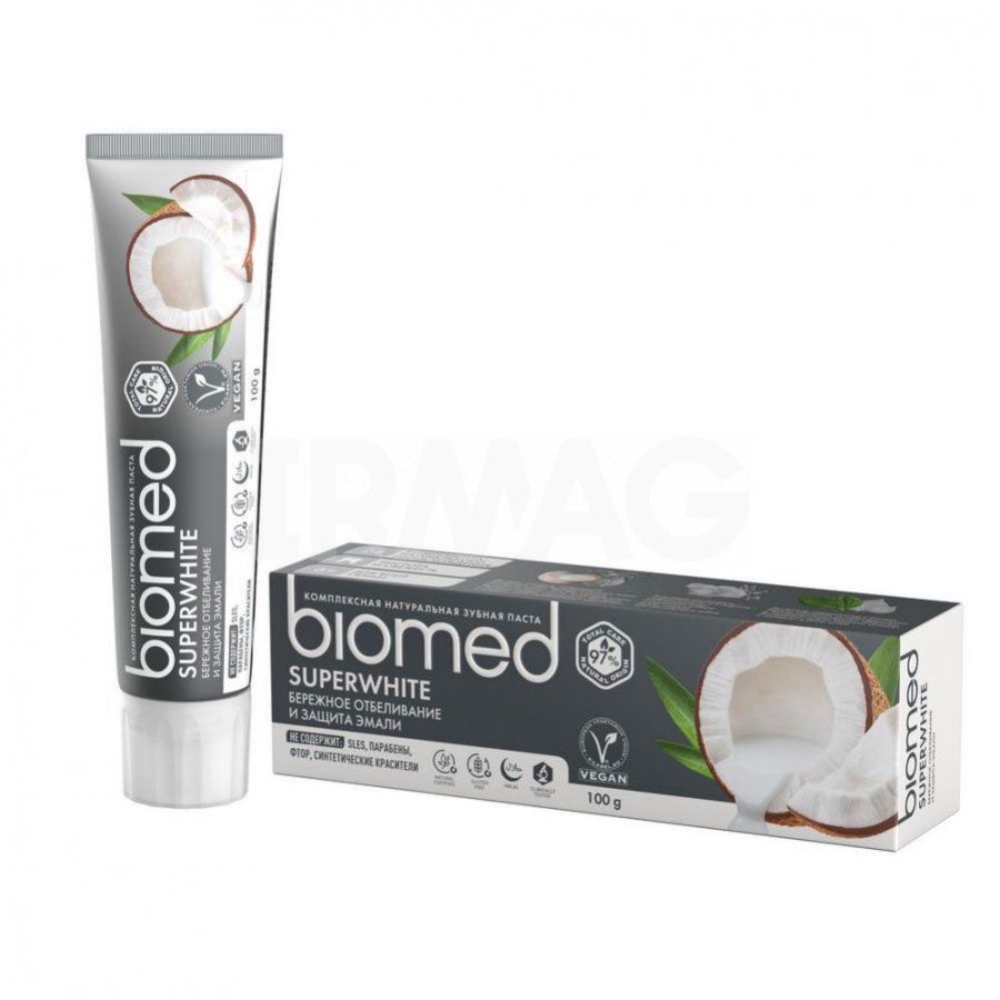 Зубная паста BioMed Superwhite 100гр