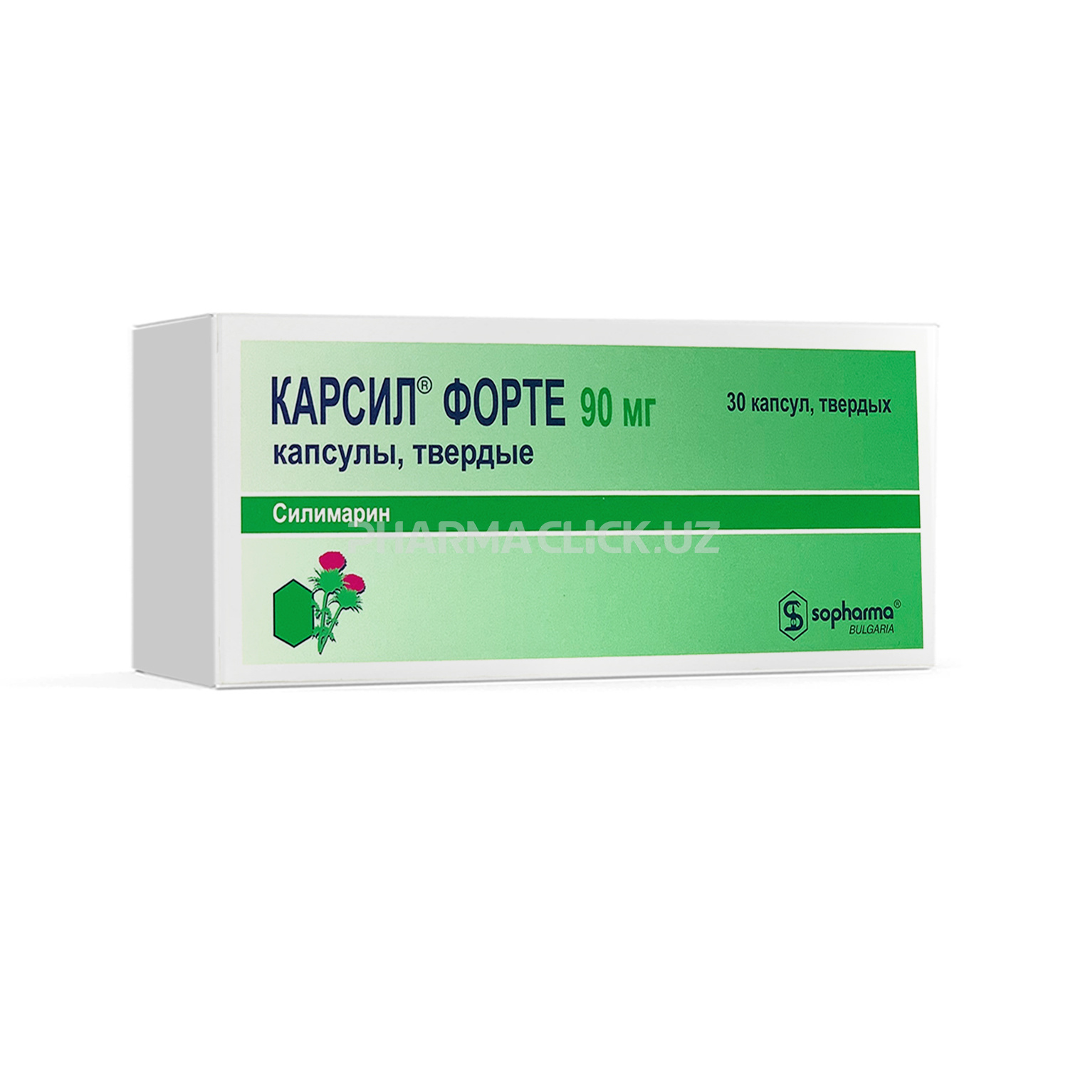 Карсил форте 90мг капс 30