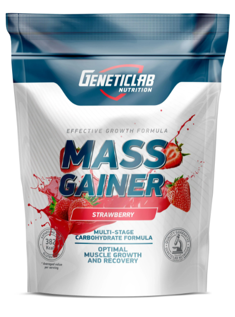 Гейнер МАСС GAINER 1000гр Клубника