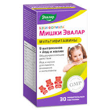 Вит мишки эвалар КАЛЬЦИЙ №30