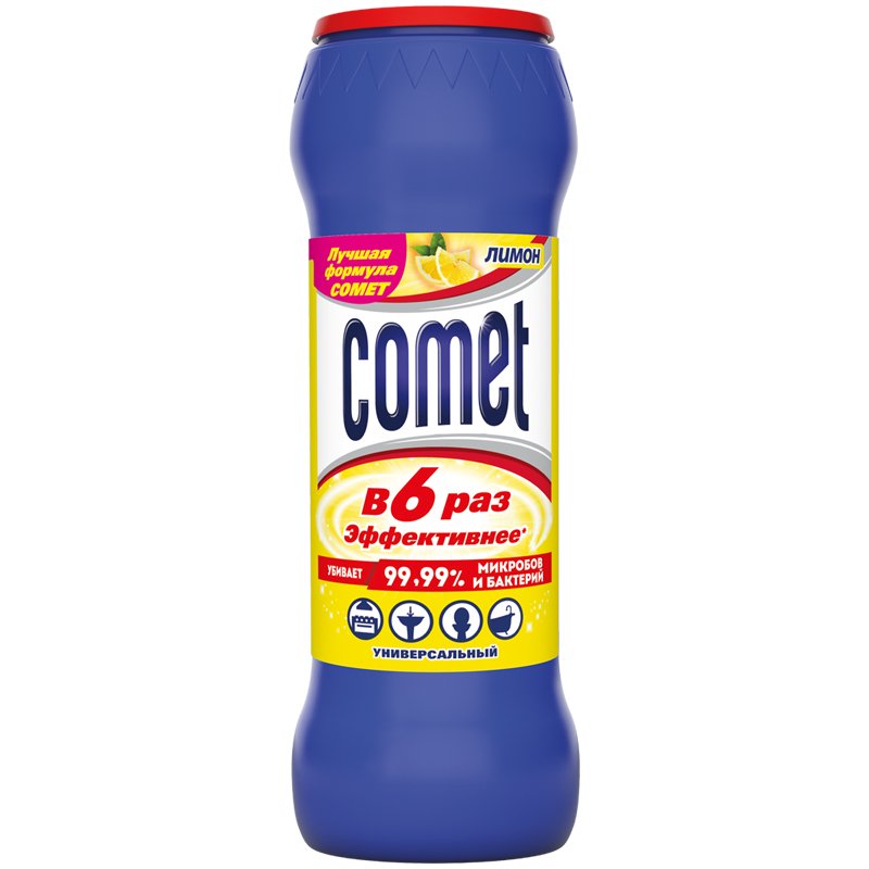 Чистящее средство универсальное Comet "Лимон" пор 475г
