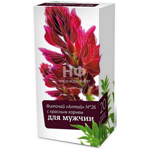 Фиточай алтай n26 с красн корнем д/муж 2,0 n20 ф/п