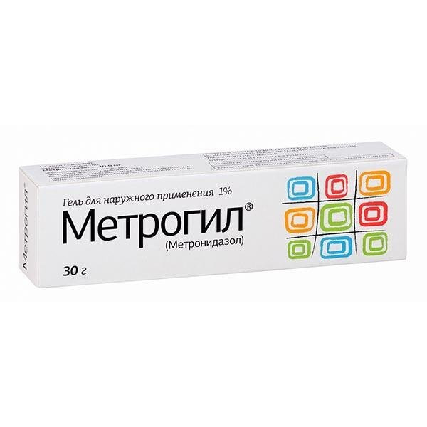 Метрогил гель для наружного применения 1%