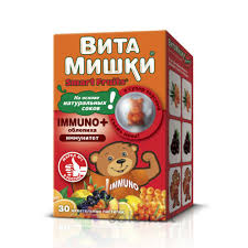 Вита мишки IMMUNO+ облепиха иммунитет №30