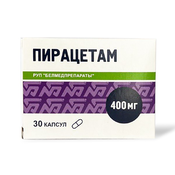 Пирацетам 400мг таб №60 Индия
