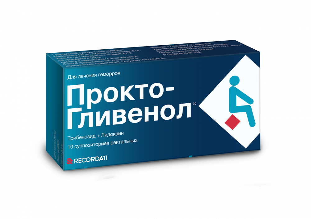 Прокто-гливенол супп №10