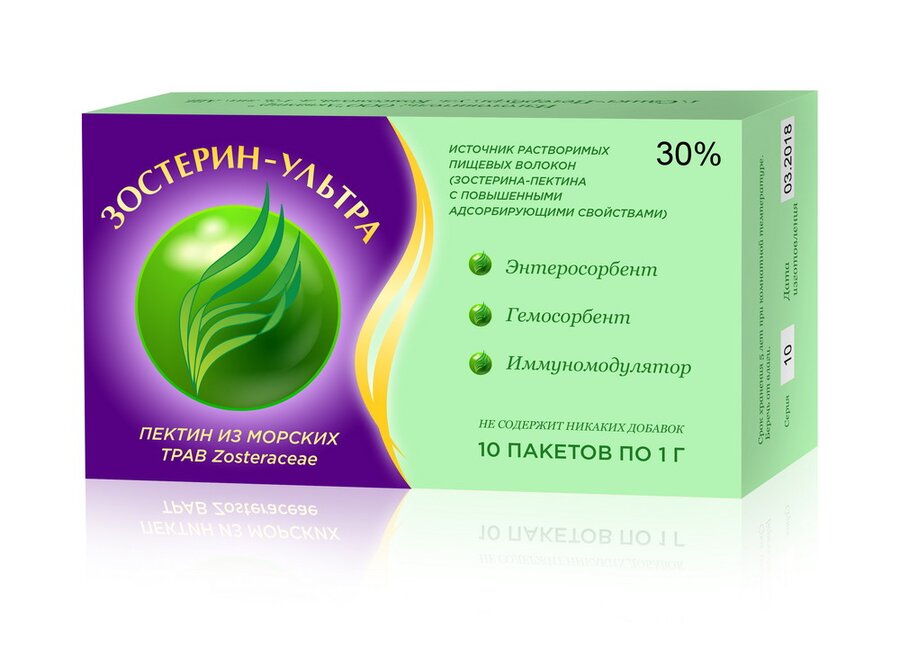 Зостерин Ультра 30% пор 1г пак №10