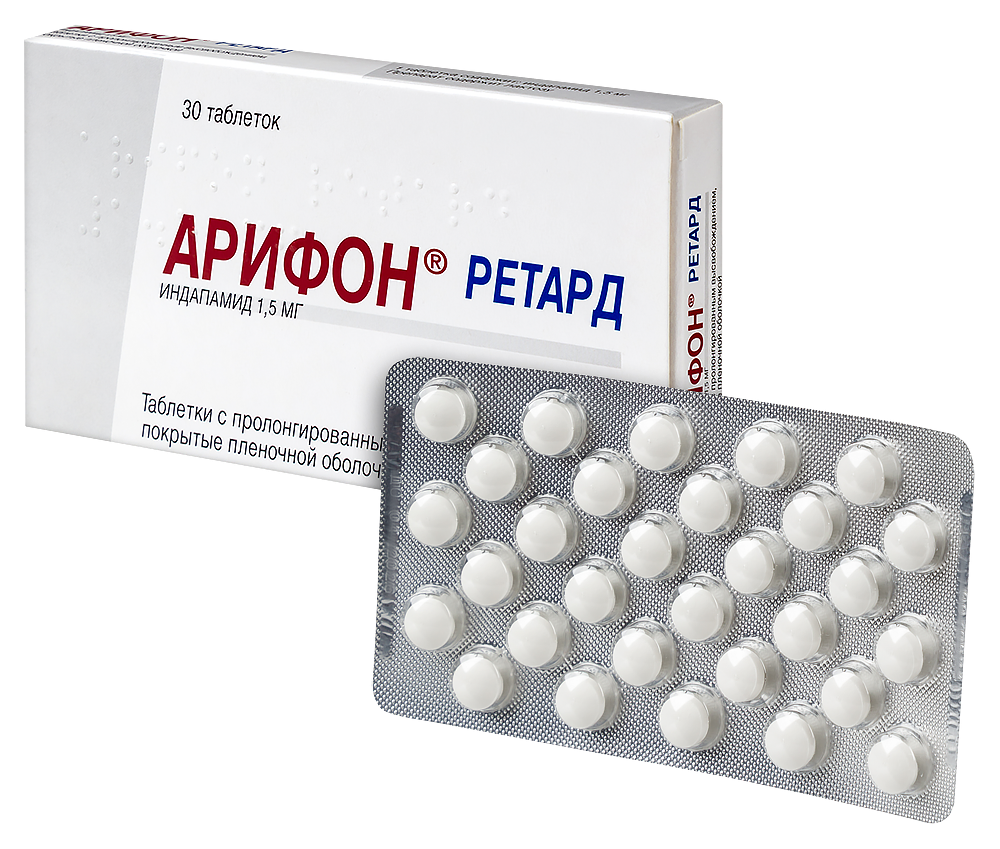 Арифон ретард таб №30